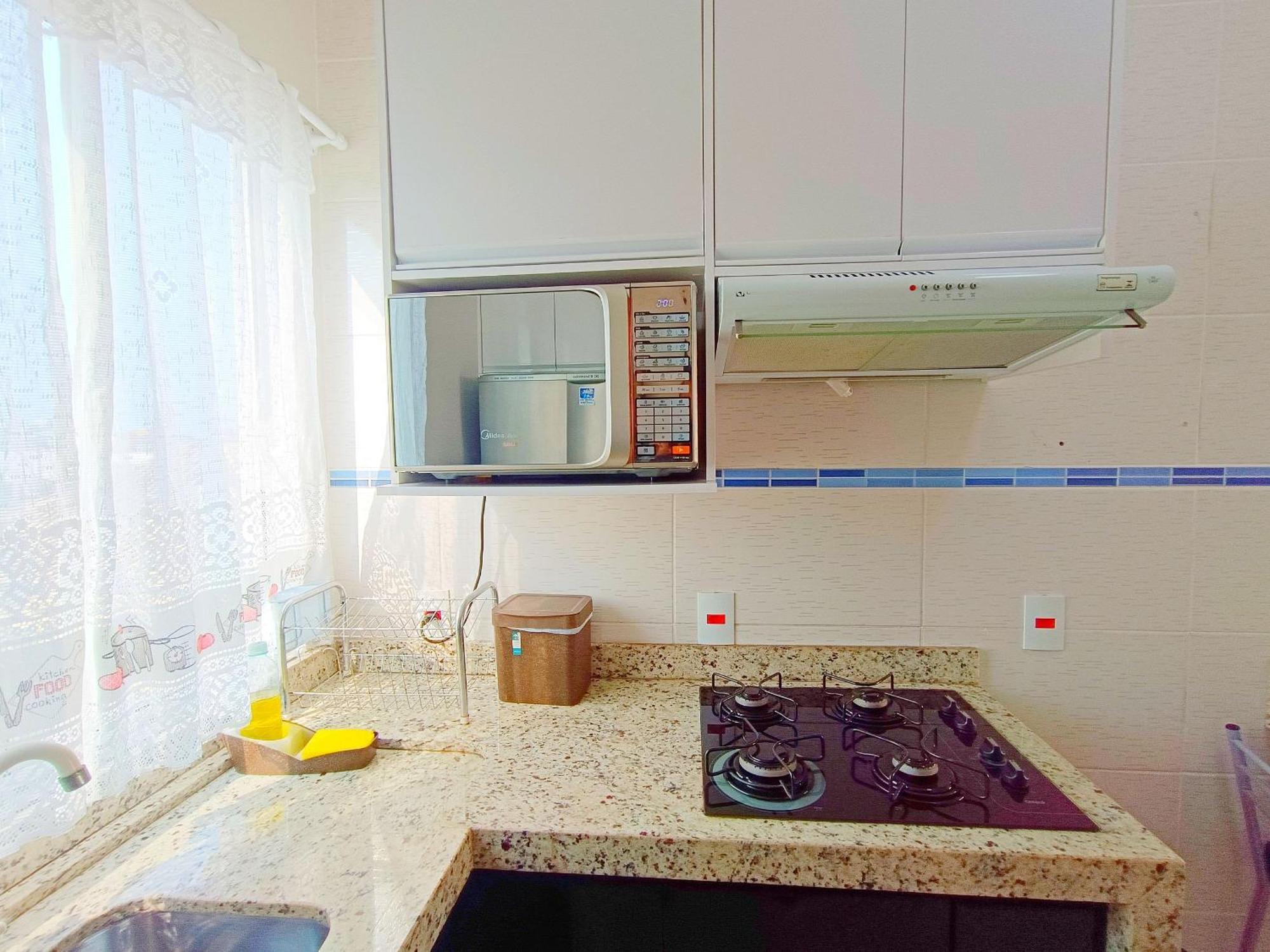 Apartamento Ape Duas Com Ar. 500m Do Mar - Mar400 *
